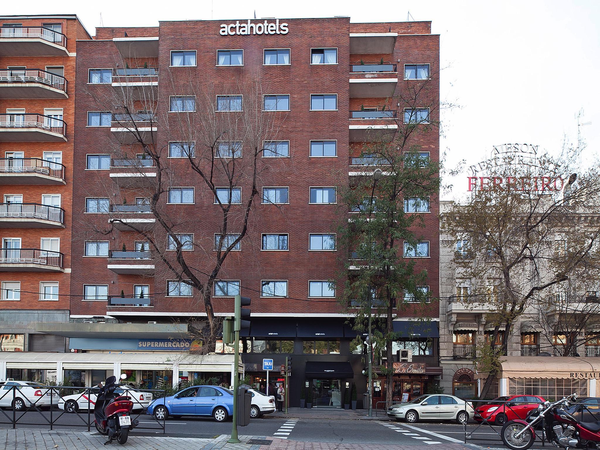 Hotel Acta Madfor Madri Exterior foto